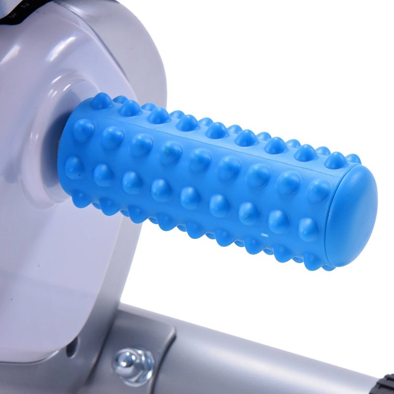 Body Flex Sports Body Rider BRF700 Stationary Full Body Cardio Exercise Upright Fan Bike with Dual Action Handlebars and Adjustable Seat