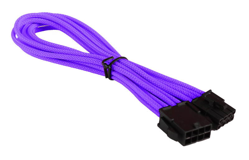 BattleBorn 8 Pin ATX EPS 12V Extension Cable Cord Premium Sleeved Braided Adapter