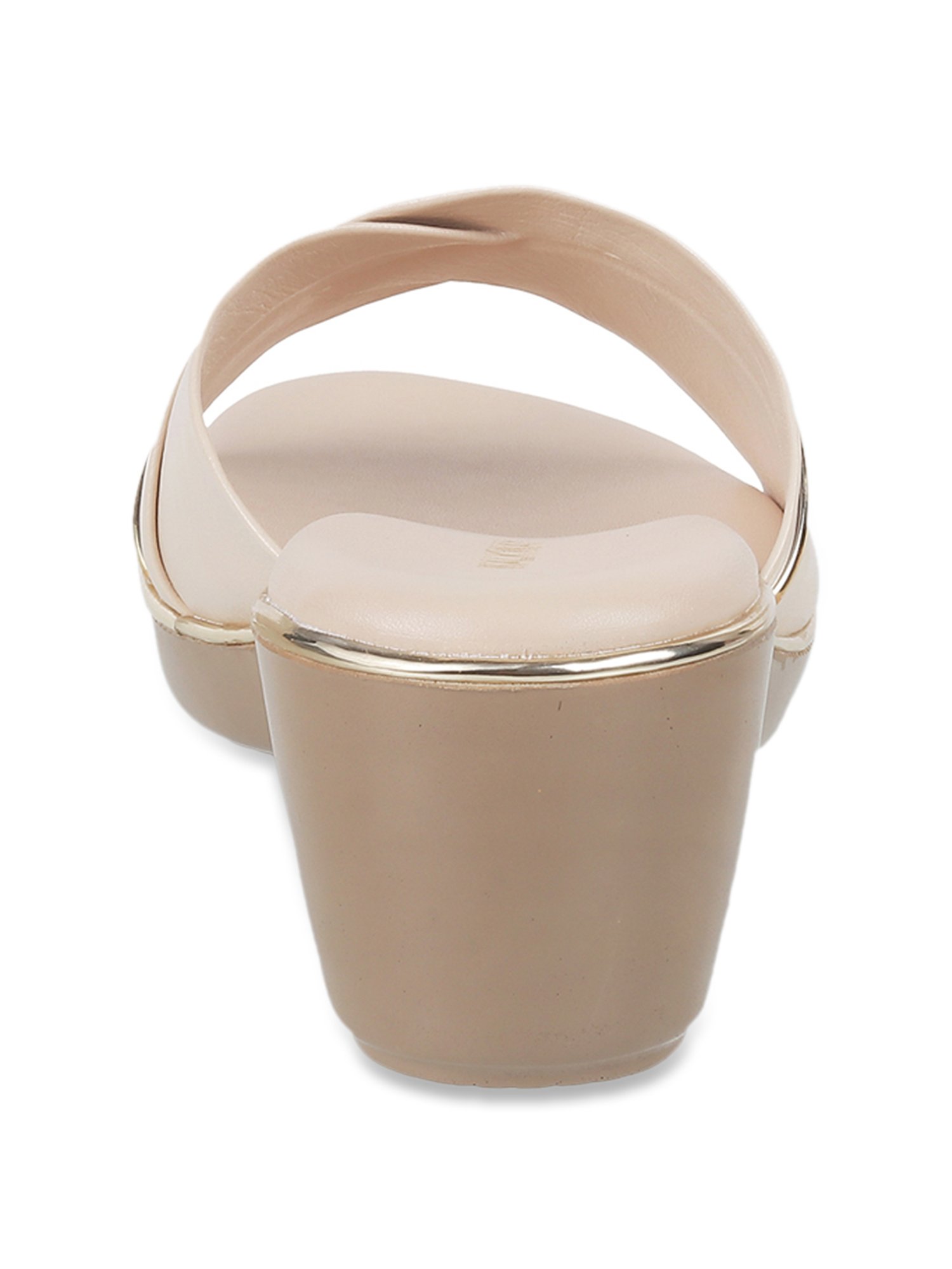 Walkway Women's Beige Casual Wedges