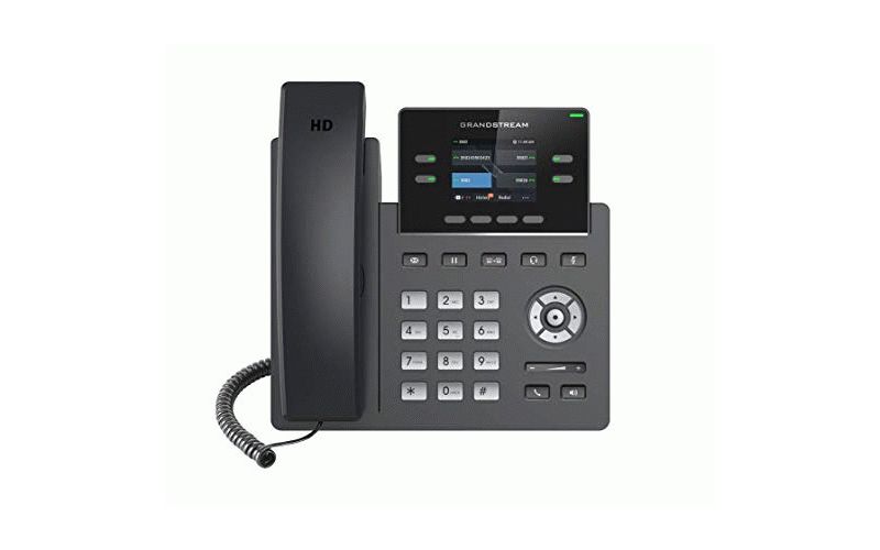 Grandstream GRP2612W Carrier-Grade IP Phone WiFi - PoE (Power Supply Not Included)