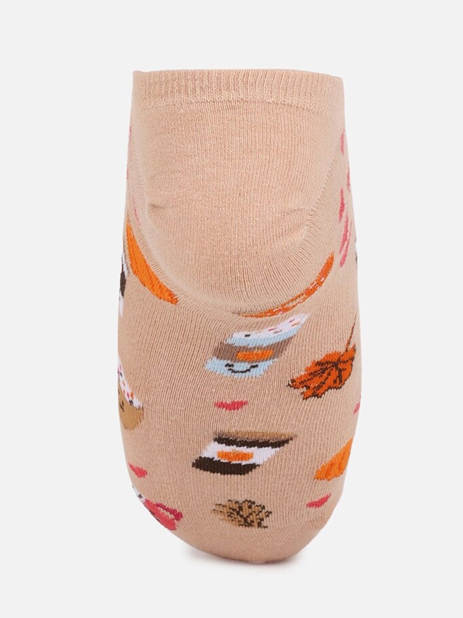 American Eagle Outfitters Beige Ankle Socks - Pack Of 3