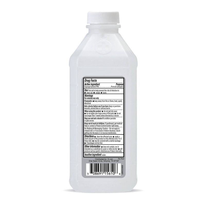 Isopropyl 70% Alcohol - 16oz - Swan