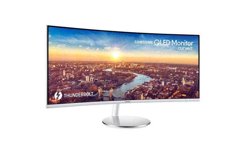 Samsung CJ79 34" Ultra Widescreen LCD Monitor - 3440 x 1440 display - 300 nit brightness - LED backlit technology - VA-Panel technology