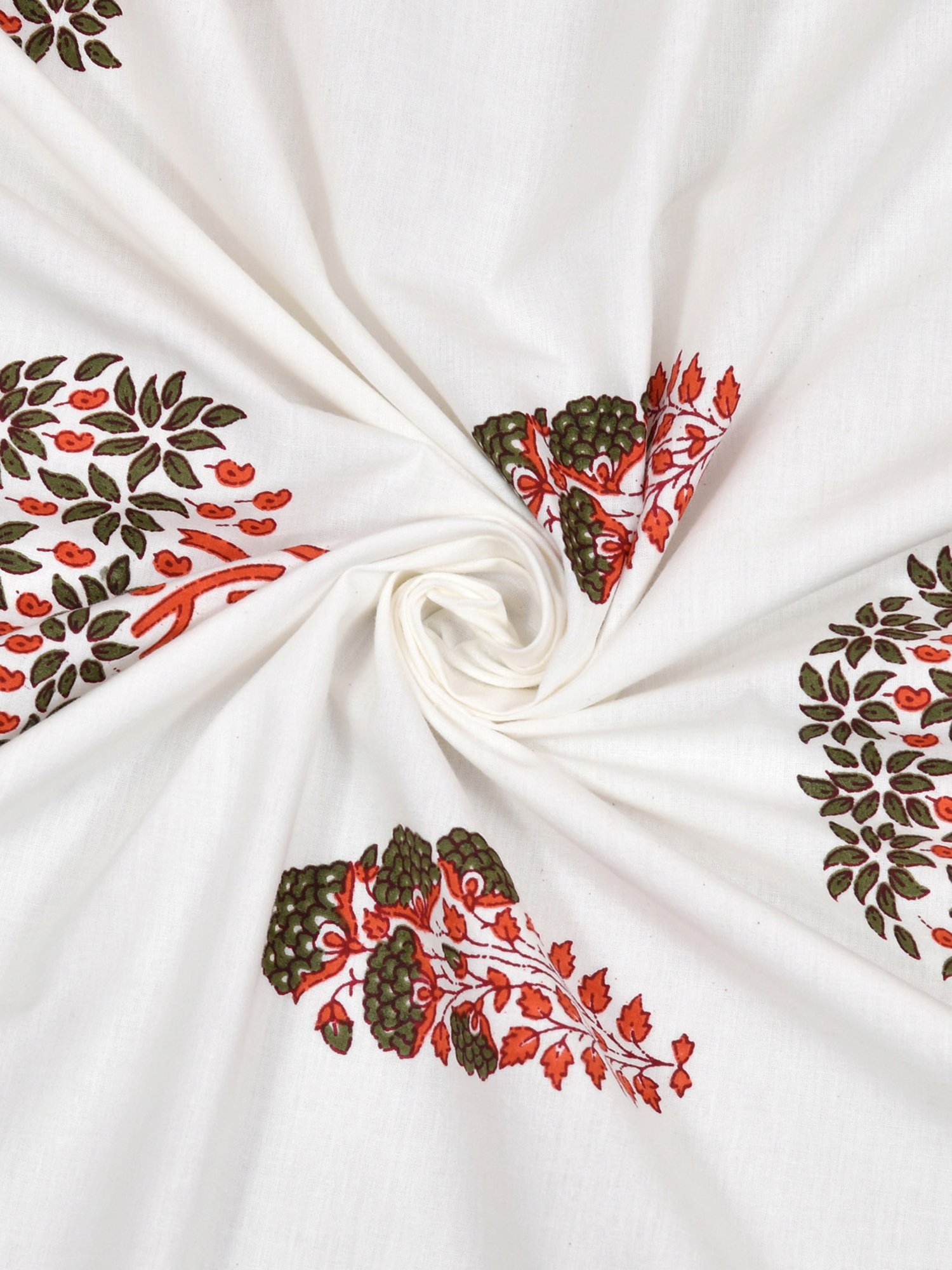 Living Roots Jaipuri Multicolor Cotton 7 ft Door Curtain