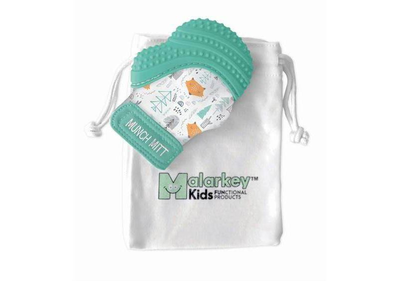 Munch Mitt Malarkey Kids' Teether with Travel Bag - Fox