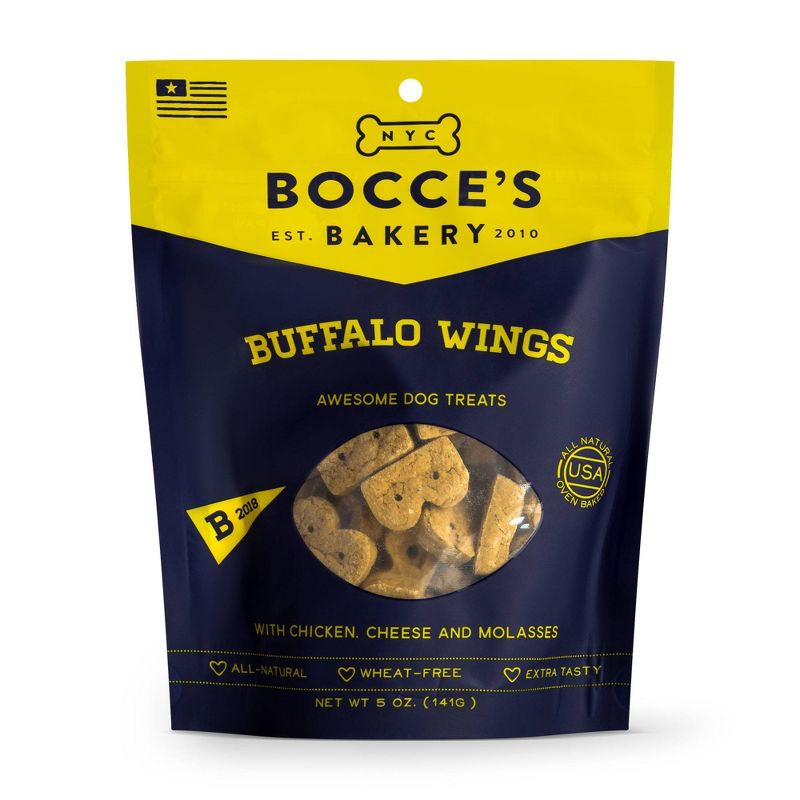 Bocce's Bakery Buffalo Wings Dog Treats - 5oz