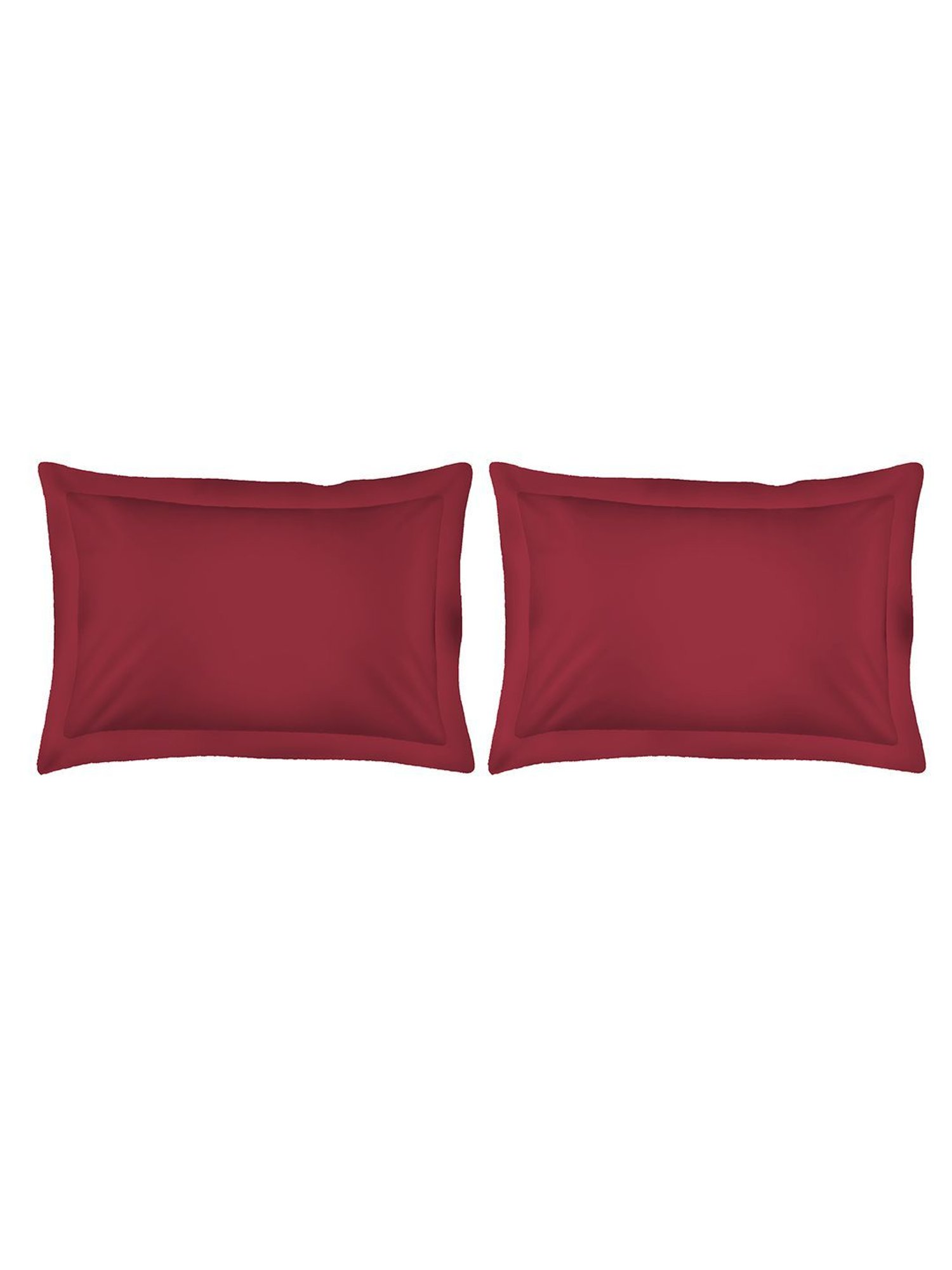 Boutique Living Kalpavriksha Printed Maroon 300 TC Cotton King Bed Sheet with 2 Pillow Covers
