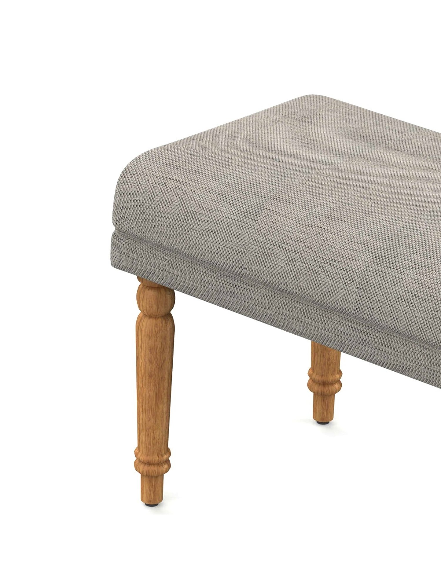 Picardy Vanity Stool Fabric/Antique Pearl - Acme Furniture