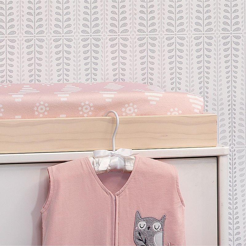 Bedtime Originals Blossom Watercolor Floral Changing Pad Cover - Pink/Gray