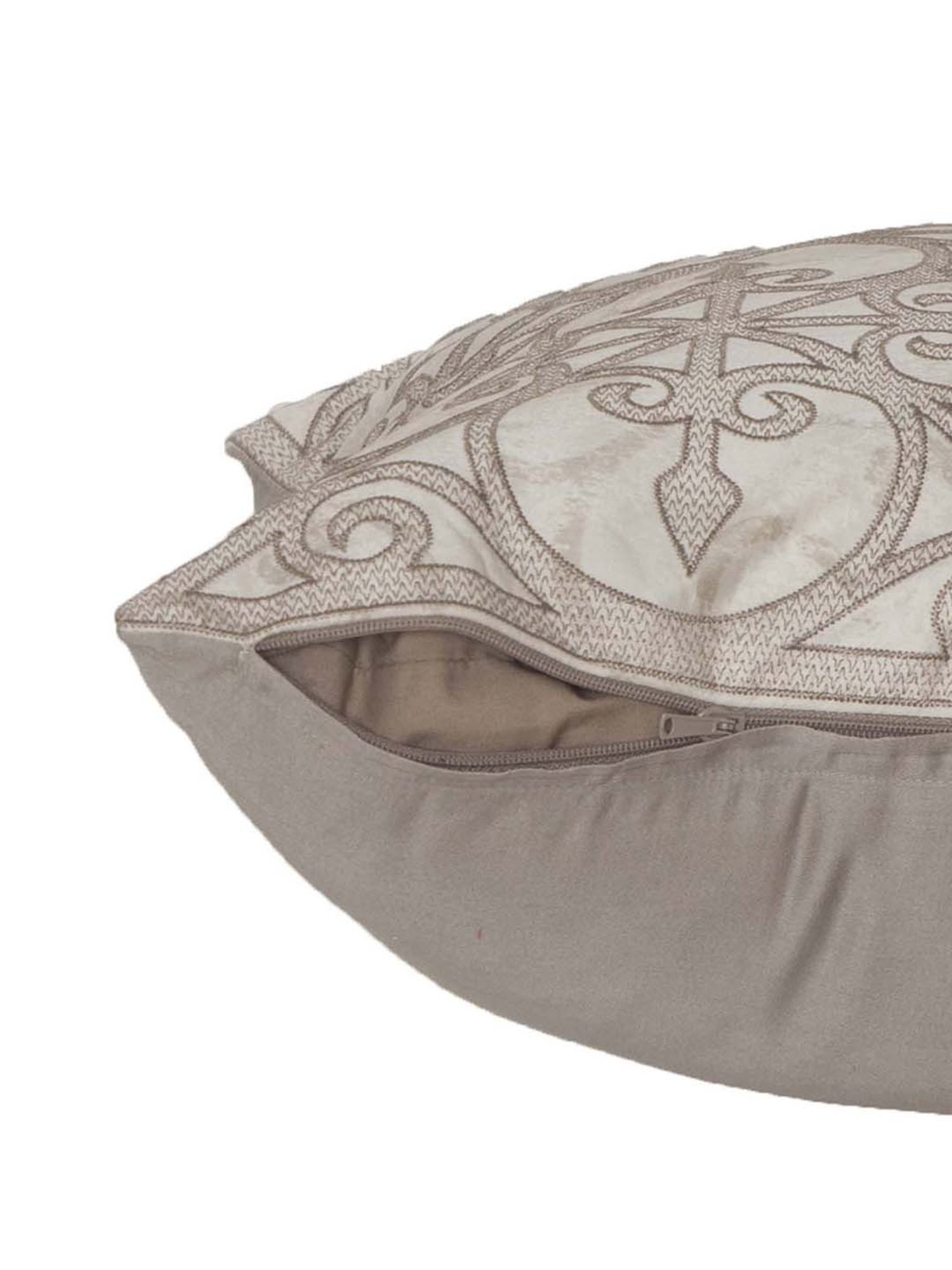 Maspar Unravelled Neutral 100% Cotton Cushion Cover