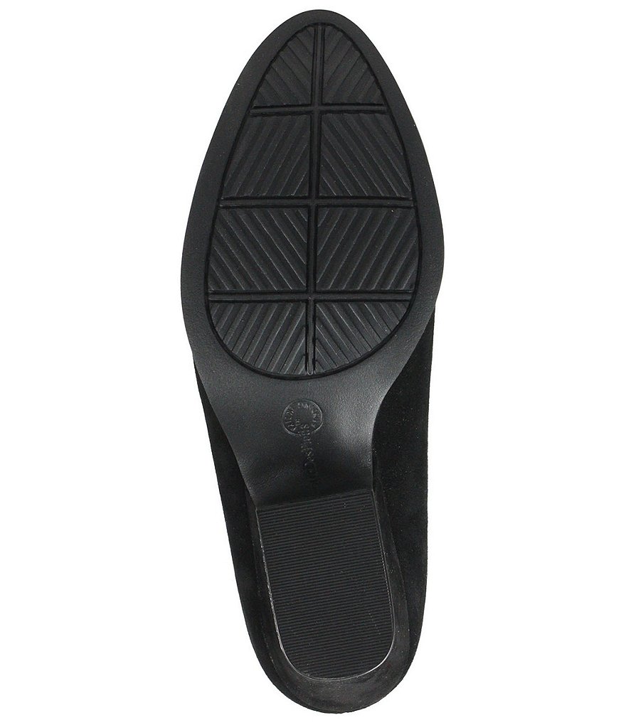 L'Amour Des Pieds Jesicca Suede Block Heel Shooties