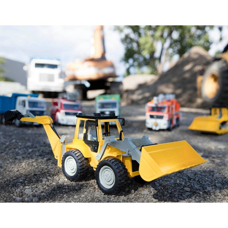 DRIVEN – Toy Digger Truck – Backhoe Loader – Midrange Series