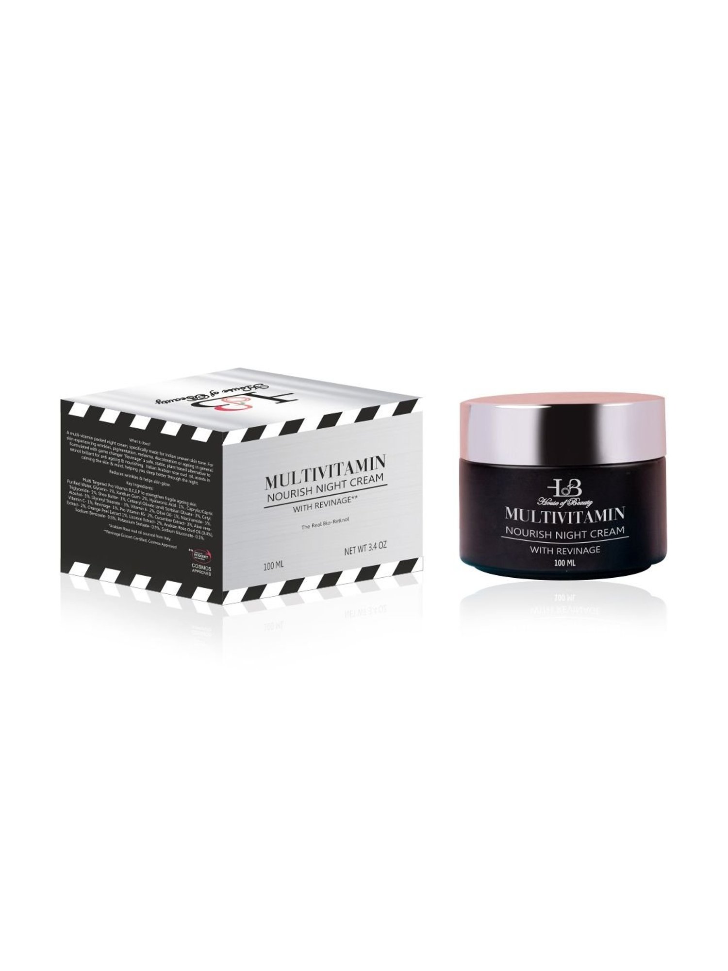 HofB- House of Beauty Multivitamin Nourish Night Cream - 301 gm