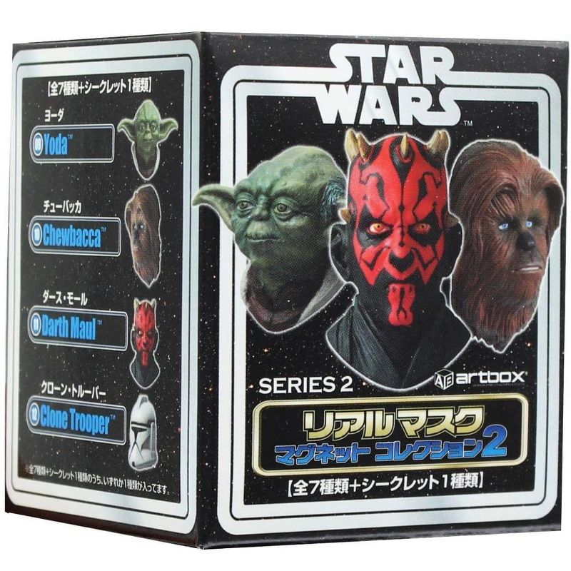 Kotobukiya Star Wars 3.5" Real Mask Magnets Series 2, #09 Yoda