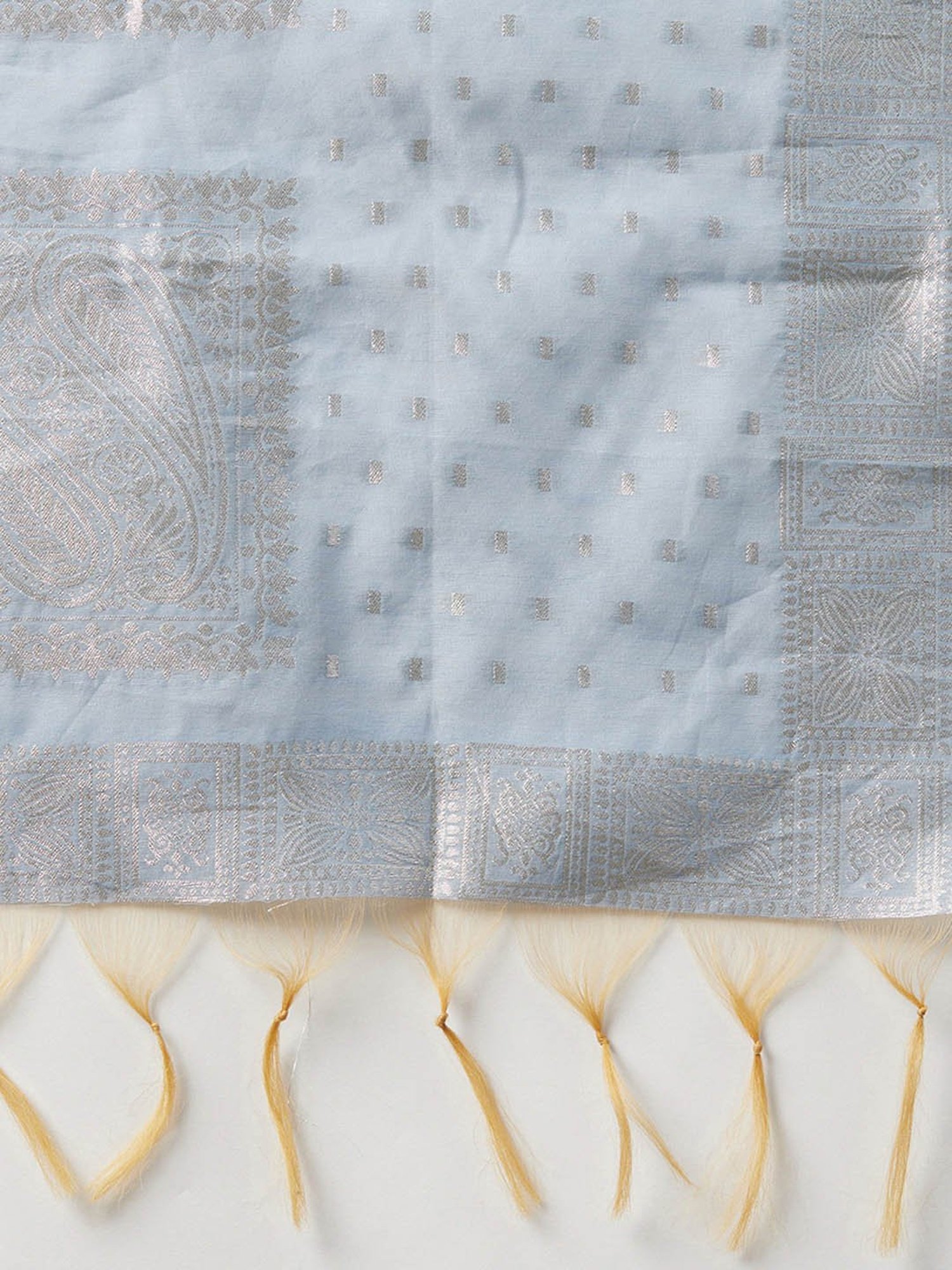 Indo Era Blue Dupatta