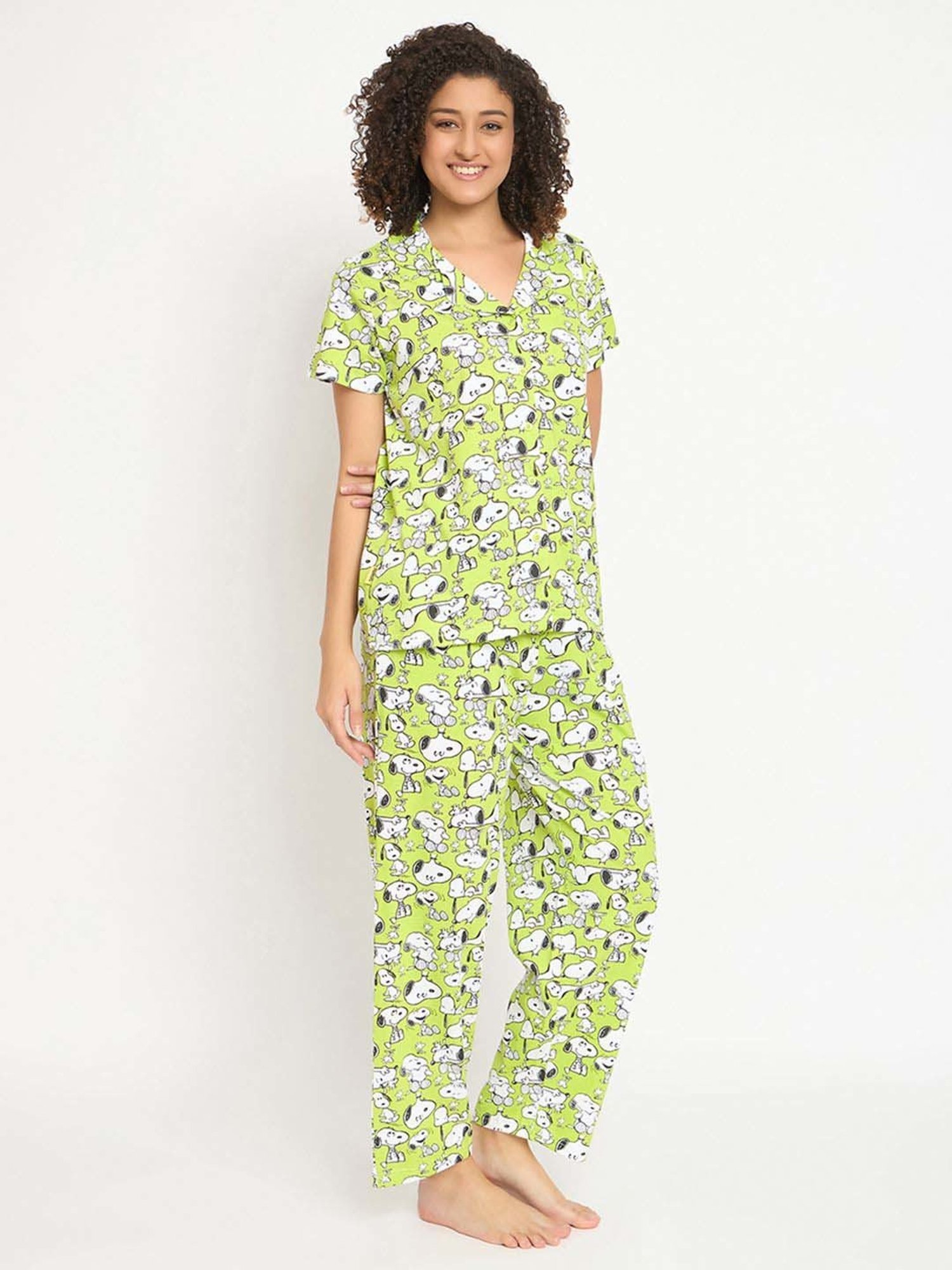 Nite Flite Pink Shirt With Pyjamas