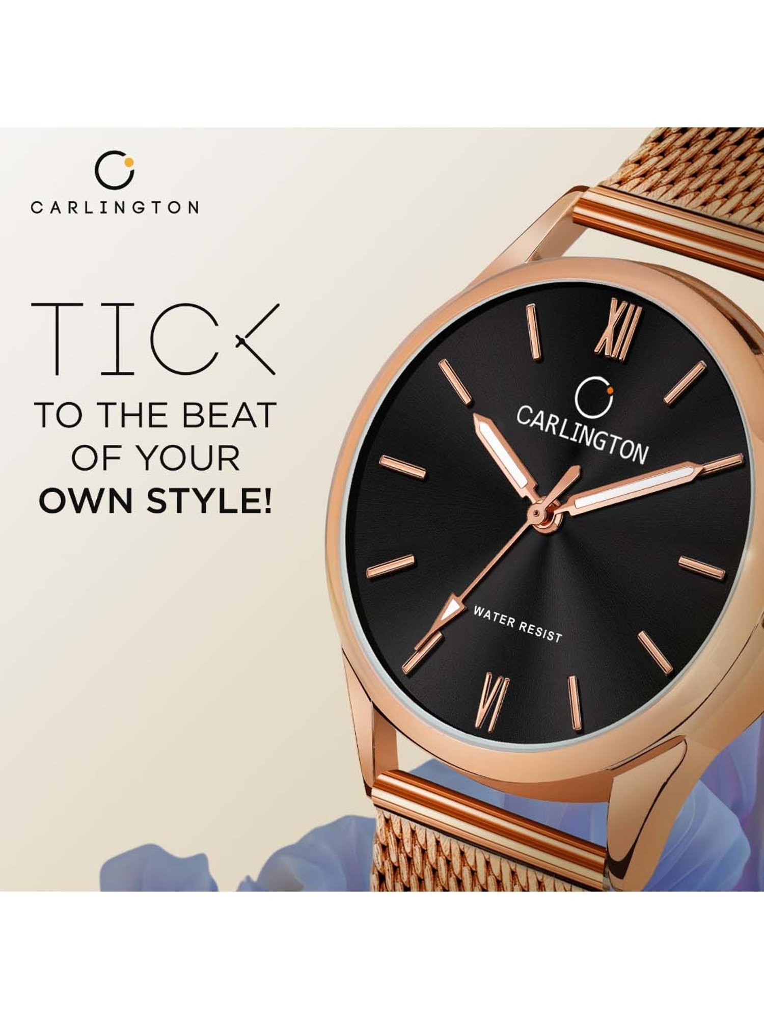 CARLINGTON CT 2008 Analog Watch for Women