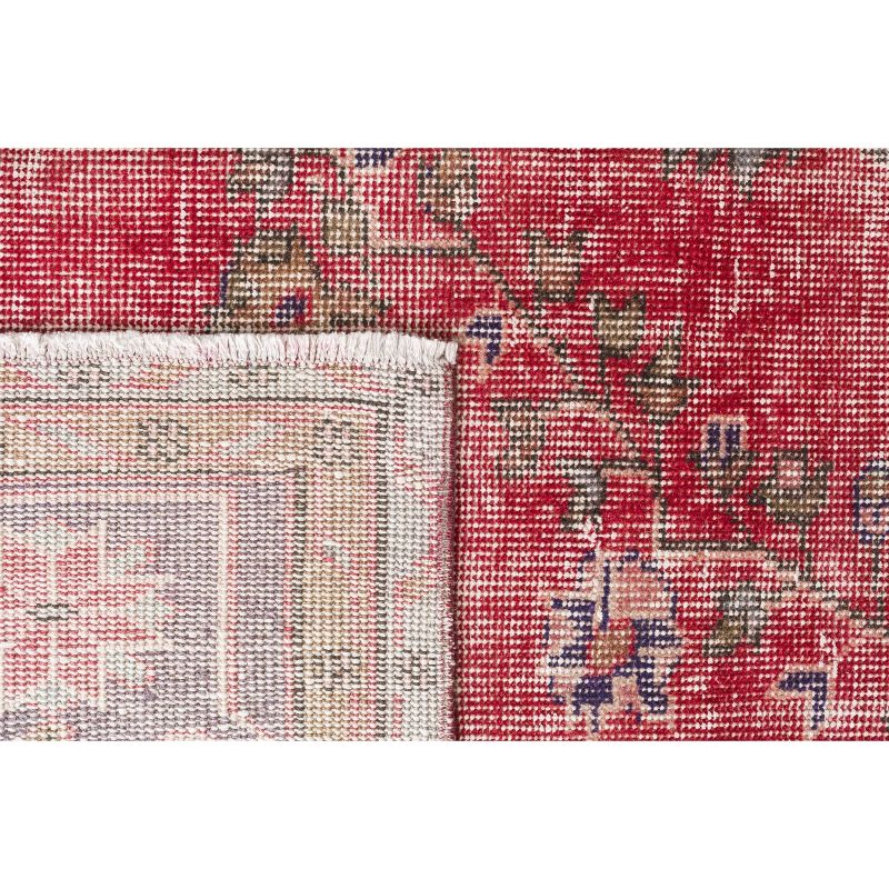 6'1"x10' Vintage One-of-a-Kind Willm Rug Red - Revival Rugs