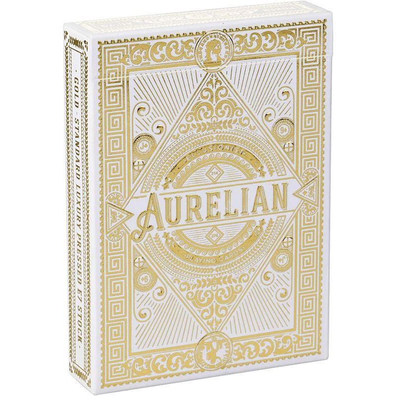 Ellusionist White Aurelians Playing Cards Deck