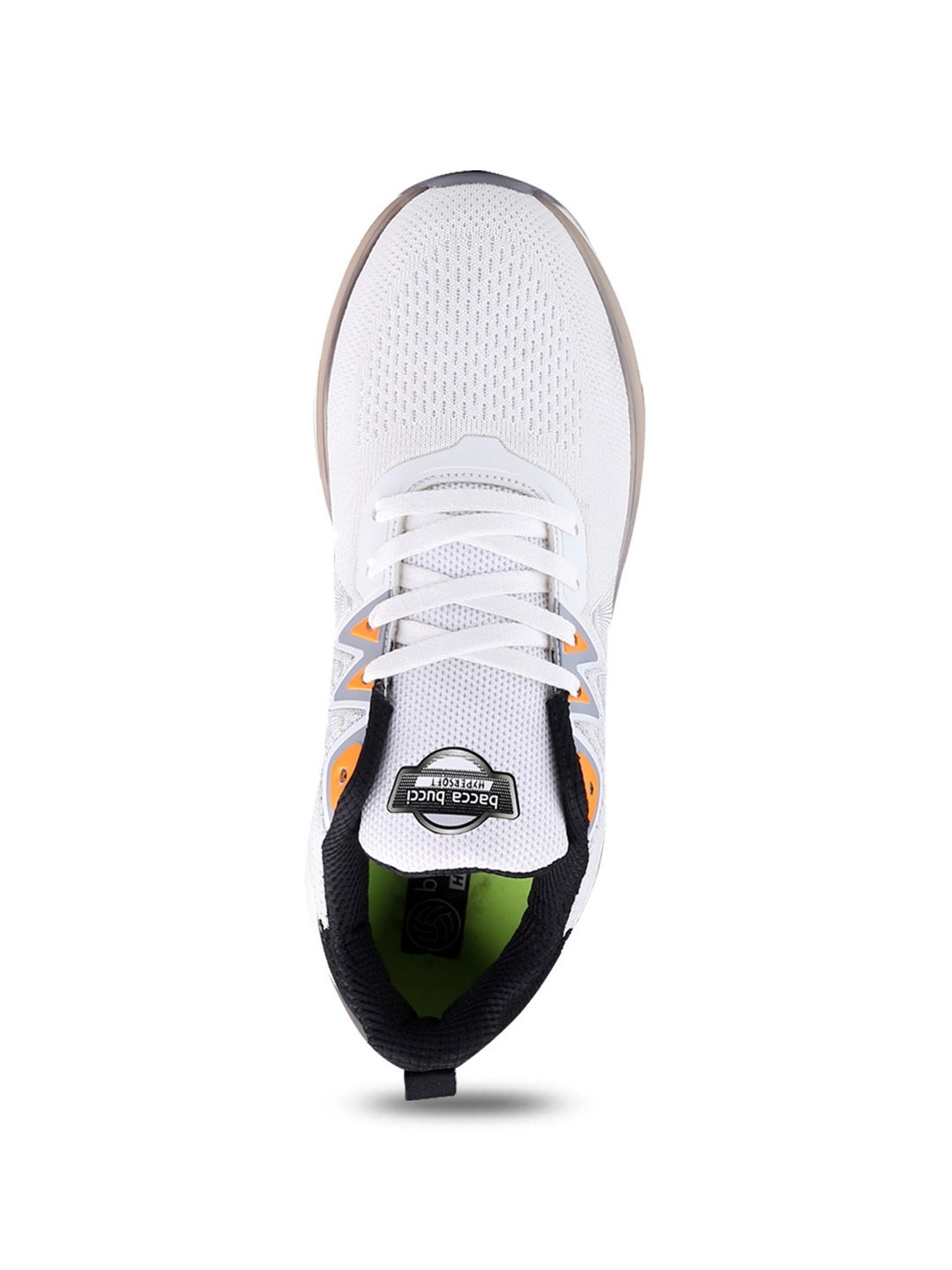 Bacca Bucci Men's HYPERSOFT White Running Shoes
