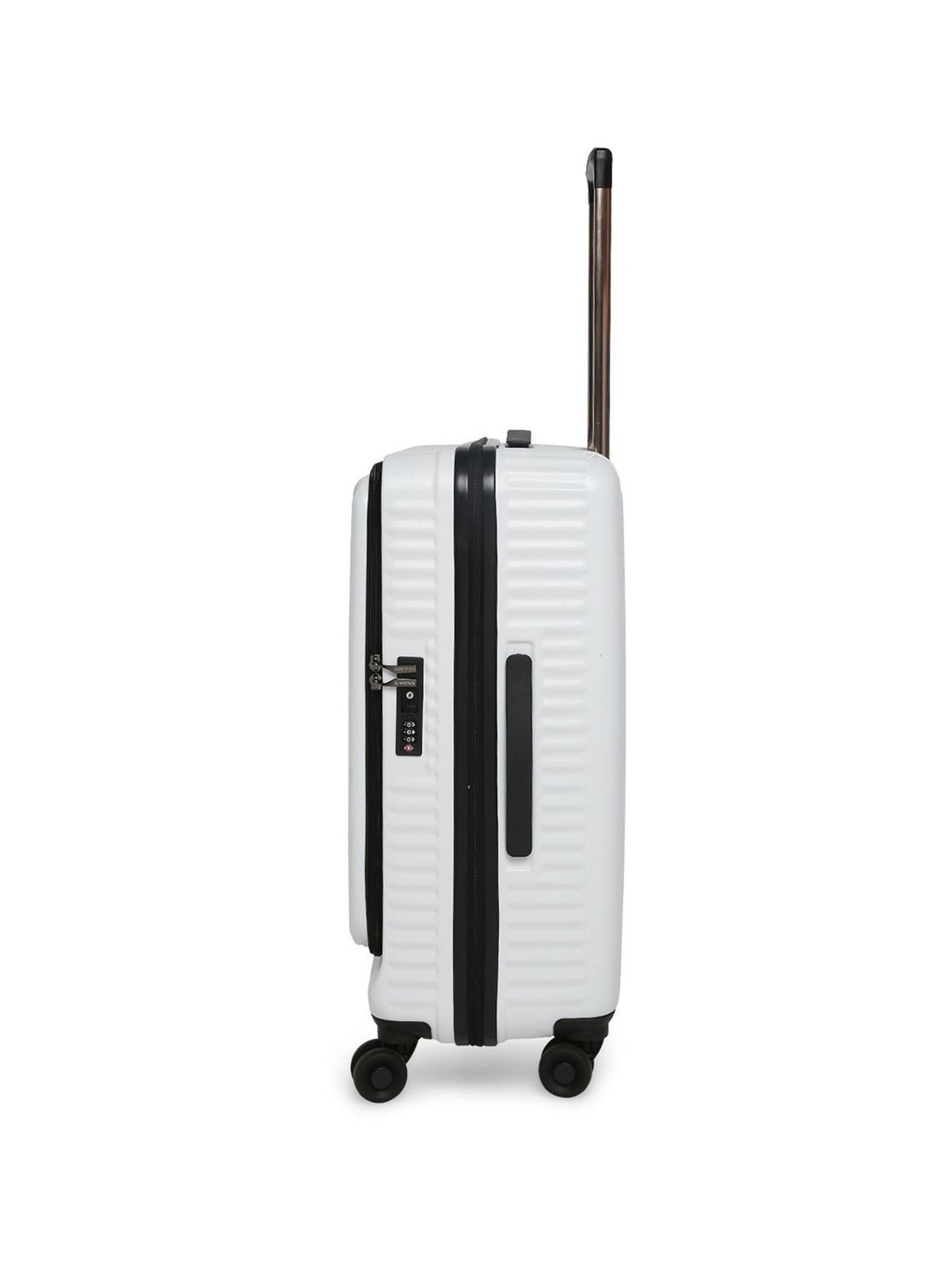 Perquisite Y2K Luxe Range White Hard 24" Medium Luggage
