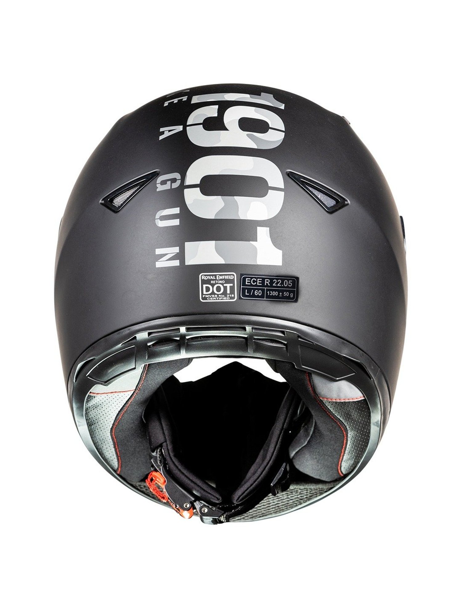Royal Enfield Full Face Helmet Matt Black L