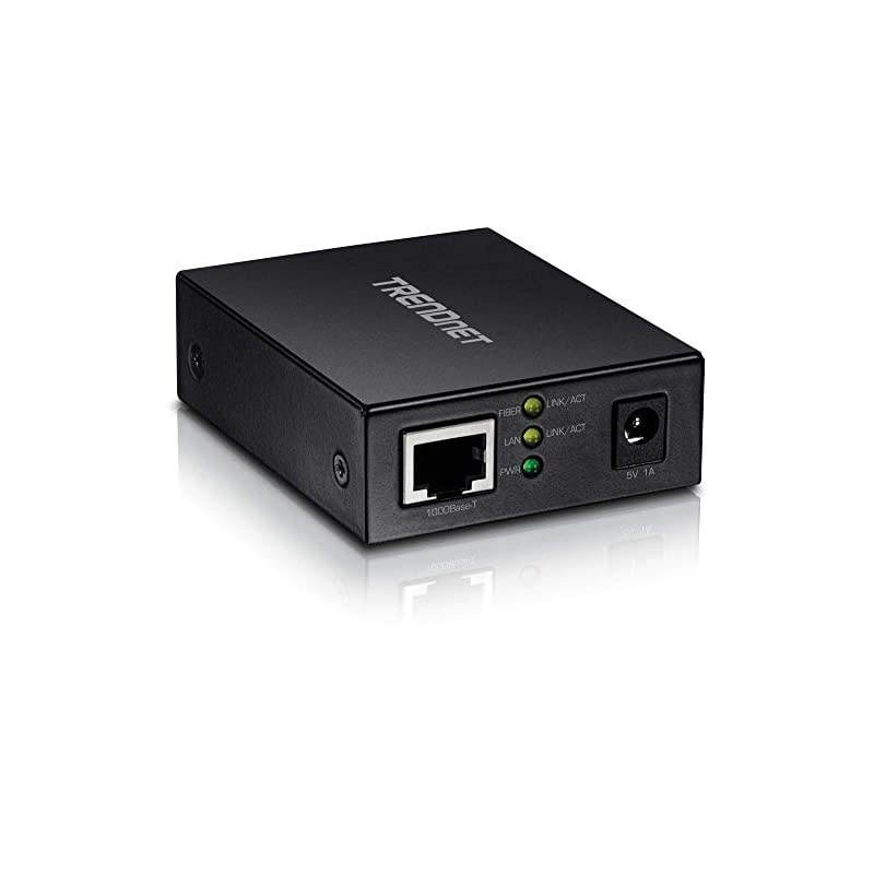 1000BASE-T to SFP Fiber Media Converter, Gigabit Ethernet to SFP Media Converter, 4Gbps Switching Capactiy, TFC-GSFP