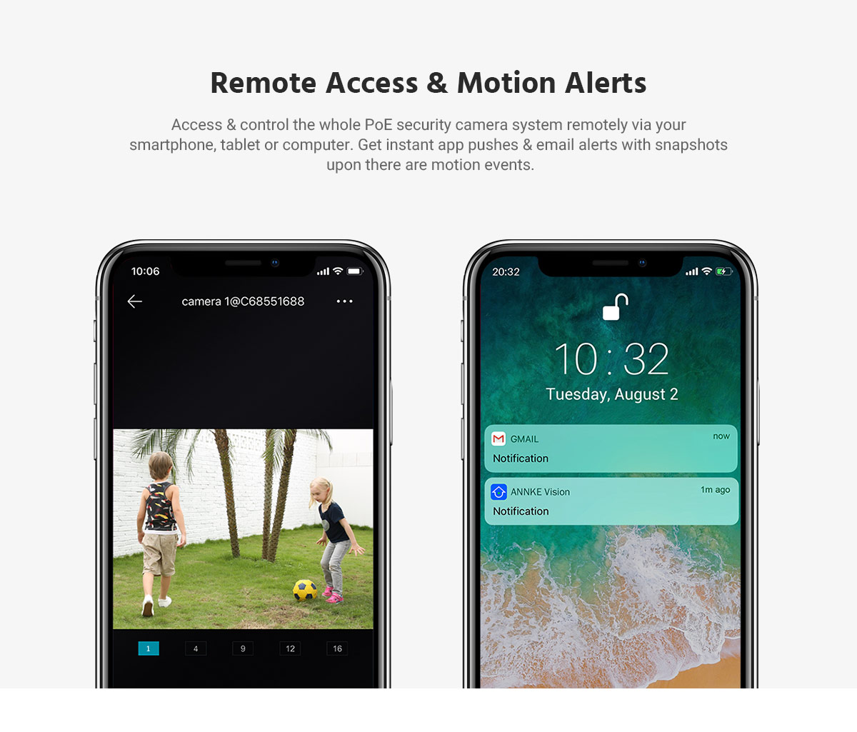 ANNKE 8MP 8CH PoE ONVIF NVR Dome Security Camera System with H.265+ Coding 4K Wired HD Outdoor Indoor IP67 Weatherproof Cameras IK10 Vandal-Proof Audio Recording with 2TB