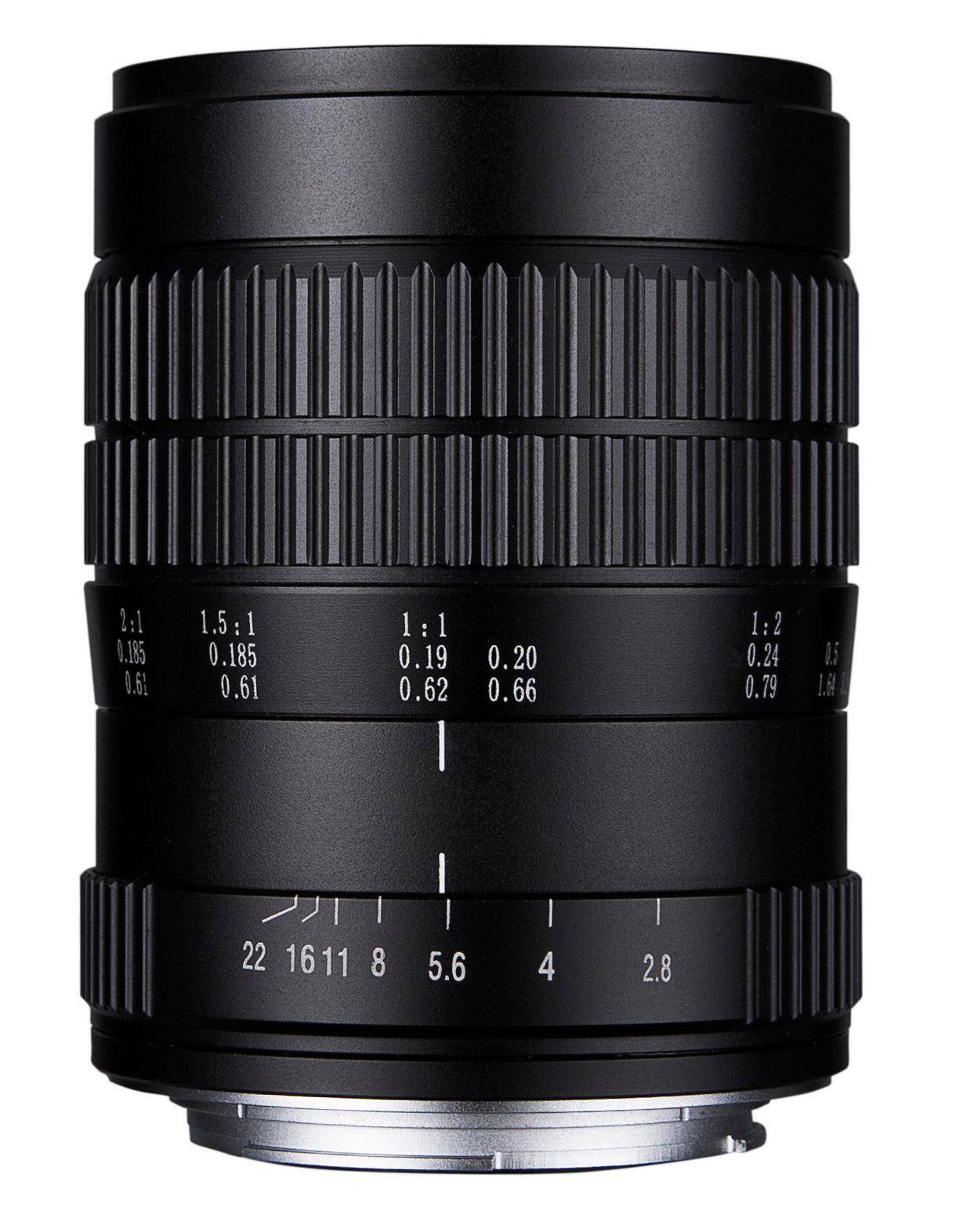 Oshiro 60mm f/2.8 2:1 LD UNC Ultra-Macro Lens for Olympus OM-D E-M1, E-M5, E-M10, PEN E-PL7, E-P5, E-PL5, E-PM2, E-P1, E-P2, E-PL1, E-PL2 and other Micro Four Thirds Digital Cameras (EOS-M43 Adapter)
