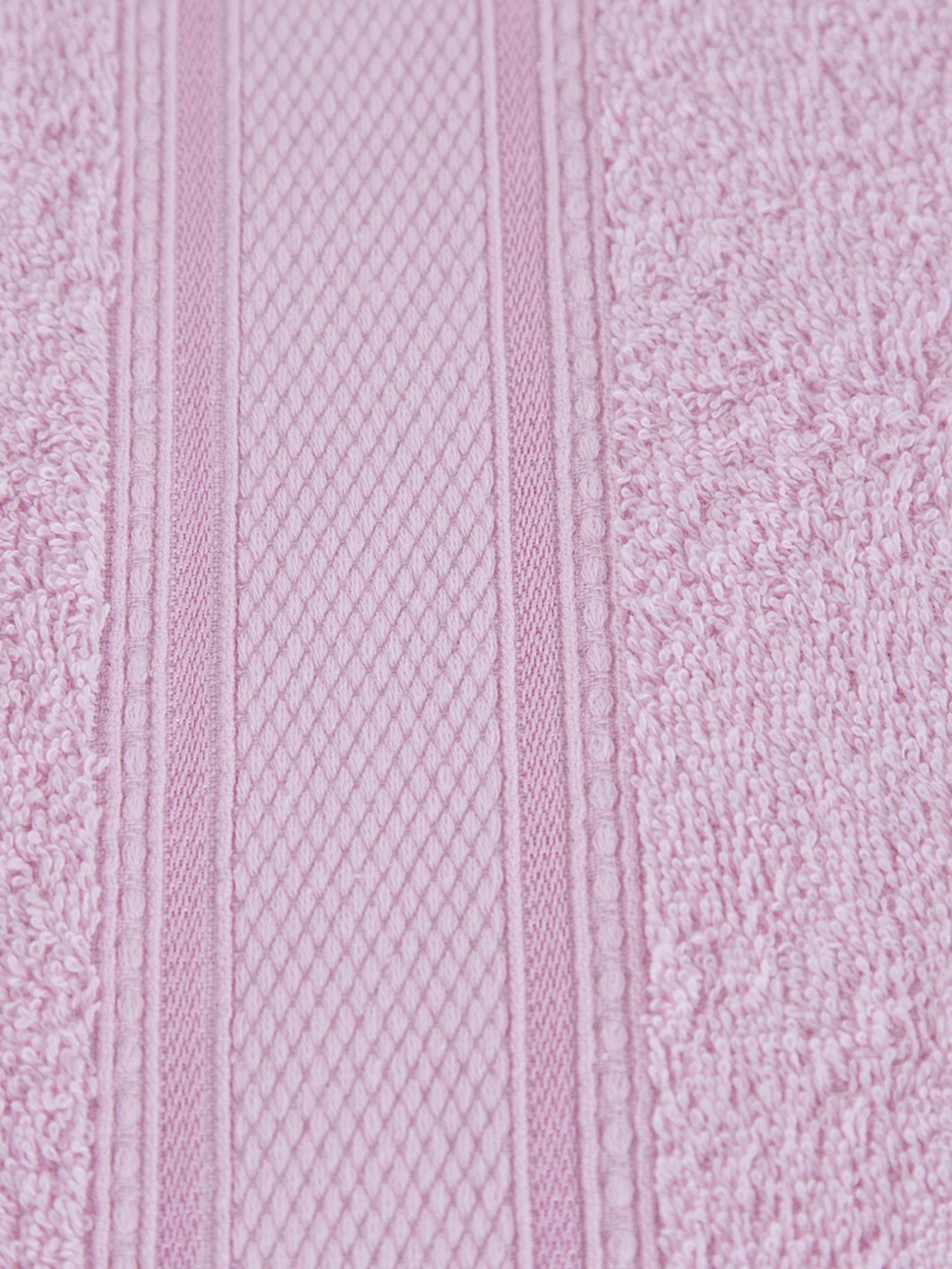 Inhouse Eddie Pink Solid 450GSM Cotton Medium Towel Set by maspar