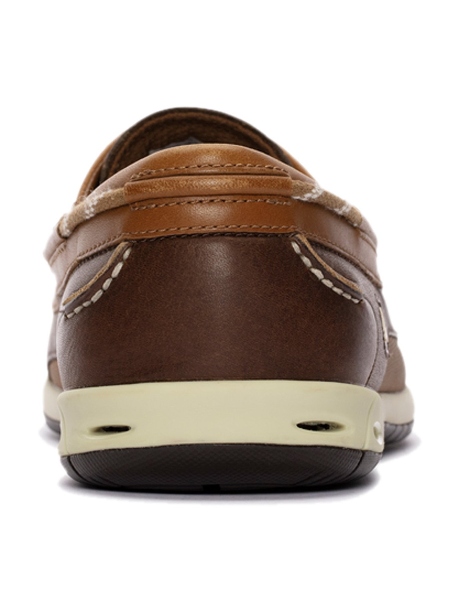 Clarks Men's Orson Harbour Brown Boat Shoes