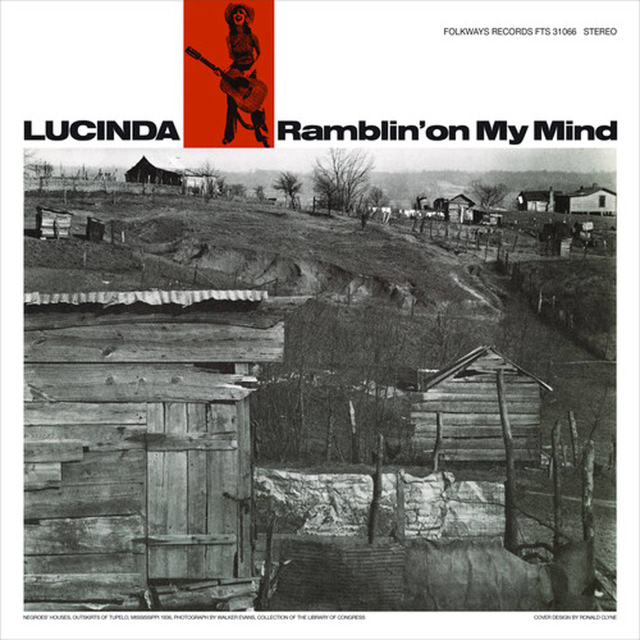 Lucinda Williams Ramblin' On My Mind Smithsonian Folkways LP (Vinyl)
