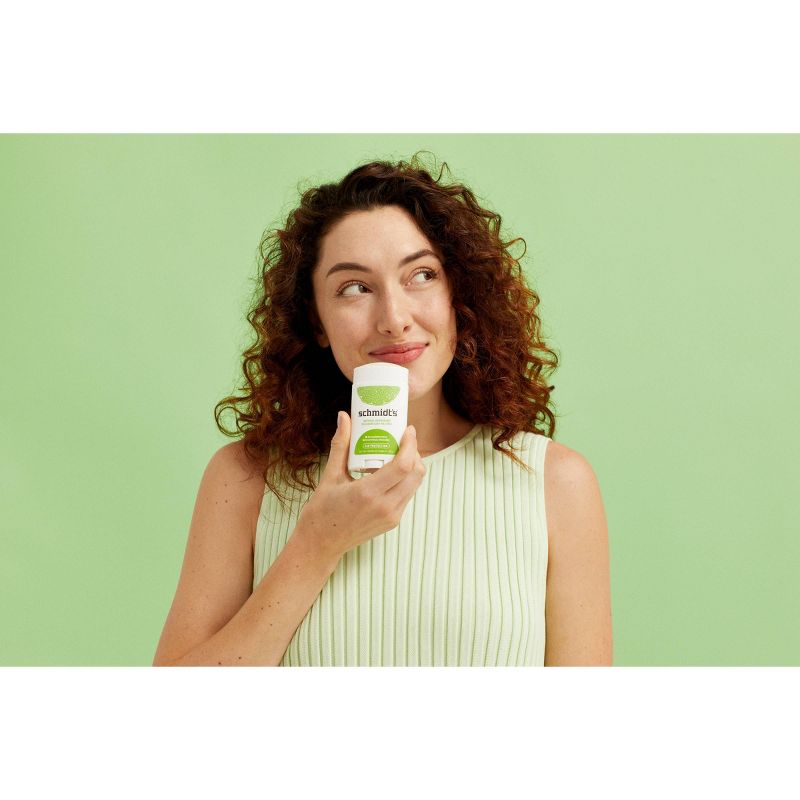 Schmidt's Bergamot + Lime Aluminum-Free Natural Deodorant Stick - 2.65oz