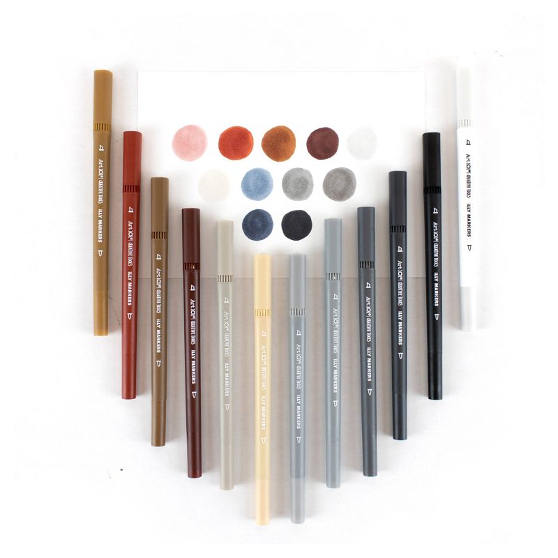 36ct Dual Tip Illy Markers - Art 101