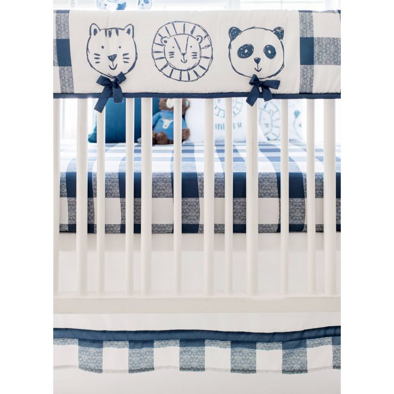 My Baby Sam Animal Parade Crib Bedding Set - 9pc