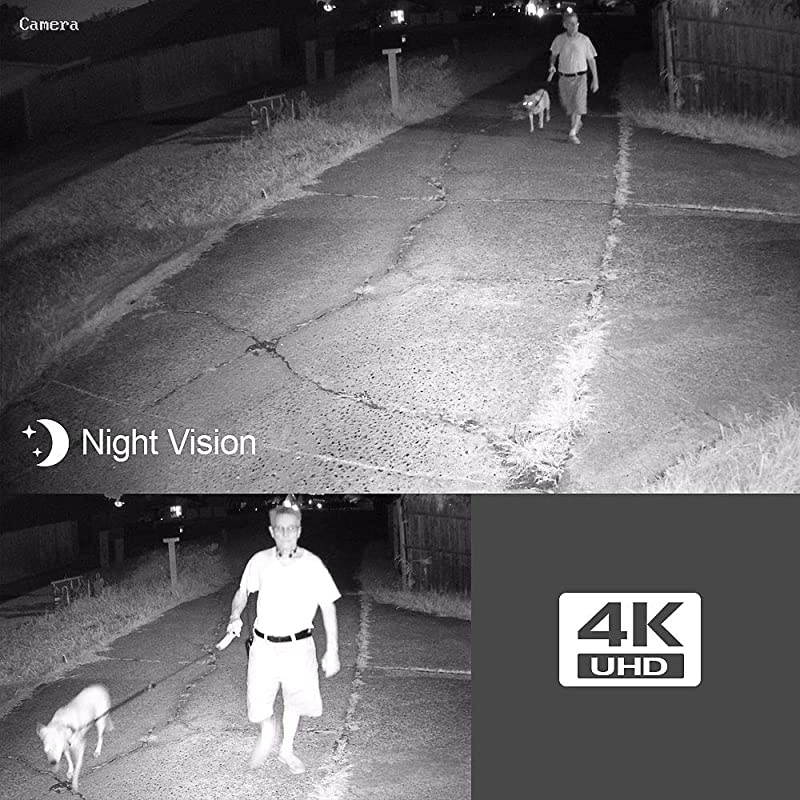 Outdoor IP Camera POE Onvif H265  UltraHD 4K 8MP POE Camera with Audio Recording 3840x2160 5mm Lens Heavy Duty Housing IP67 Waterproof WhiteSeries A