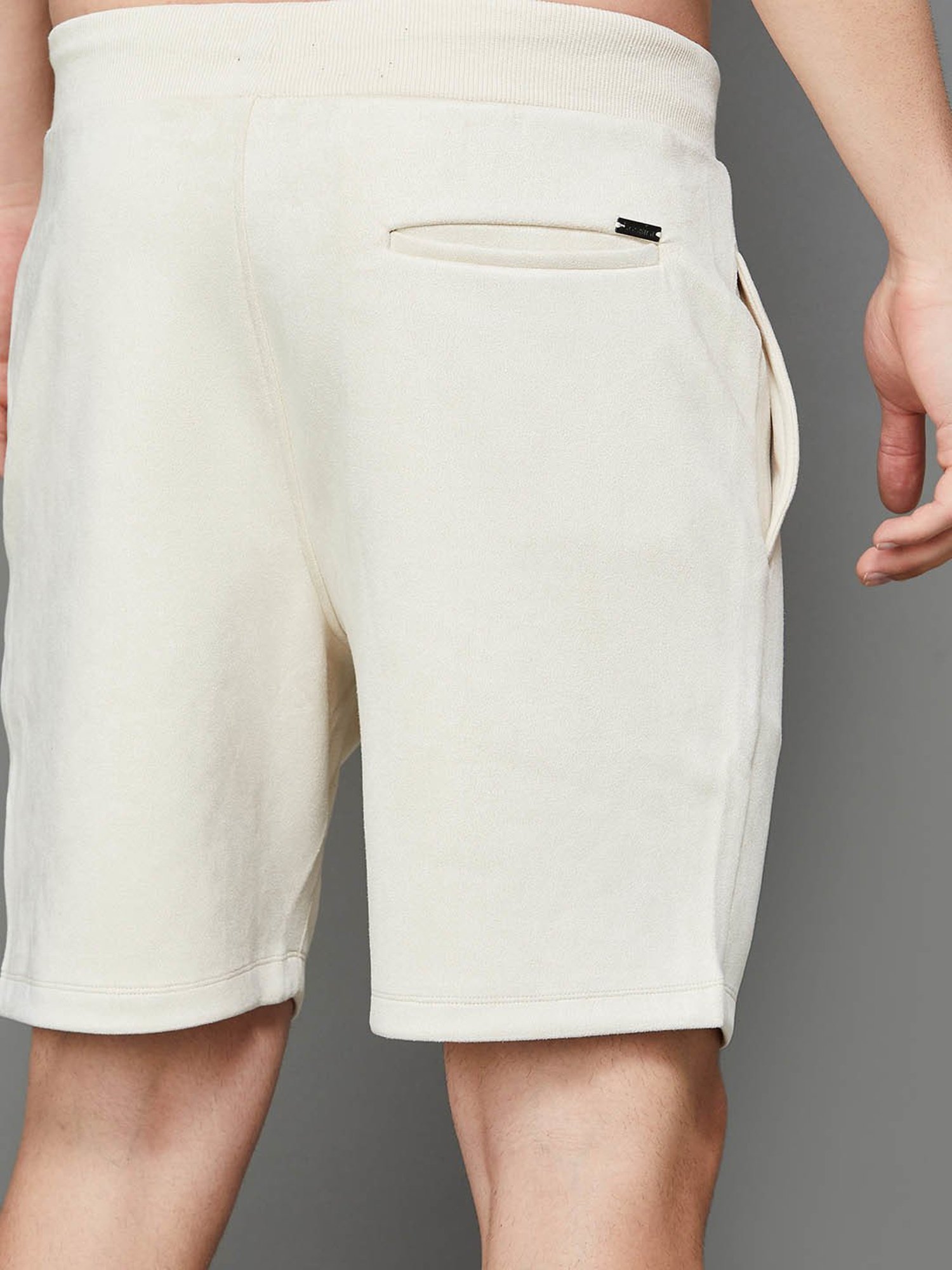 BOSSINI Beige Regular Fit Shorts