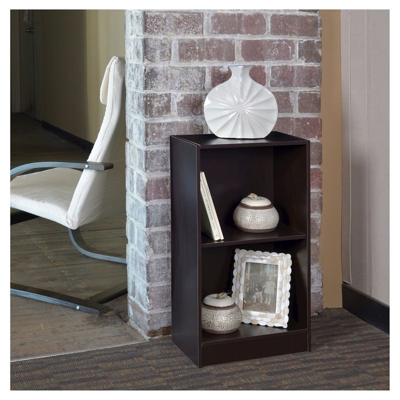 29" Mod 2 Shelf Bookcase Coffee - Niche