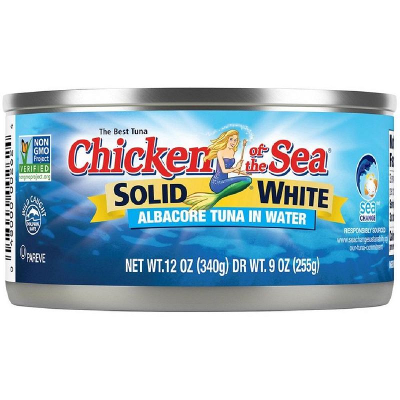 Chicken of the Sea Solid White Albacore Tuna in Water - 12oz