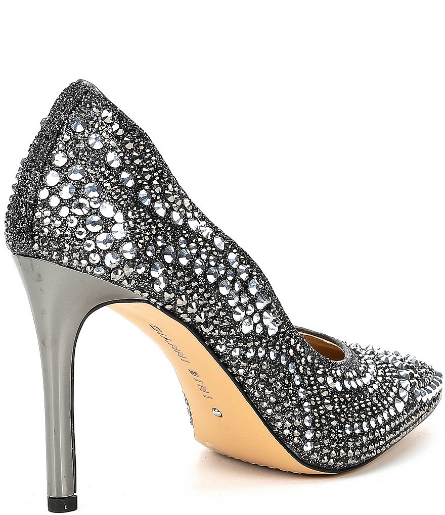 Gianni Bini Mairah Jeweled d'Orsay Stiletto Pumps