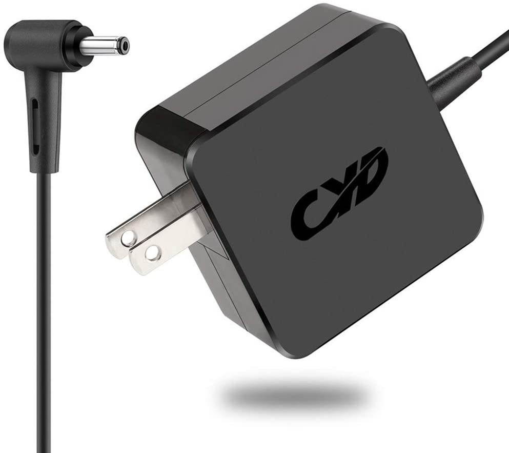 CYD 65W 19V Laptop Charger Compatible for Asus Power Supply UX360CA K556UA Q524U Q524UQ UX303UB X556UQ Q304 UX303UA UX310UA UX310UQ UX310UA-RB52 UX310U X541UA X541U X541UV Q302 Q302L Q302LA Q302U