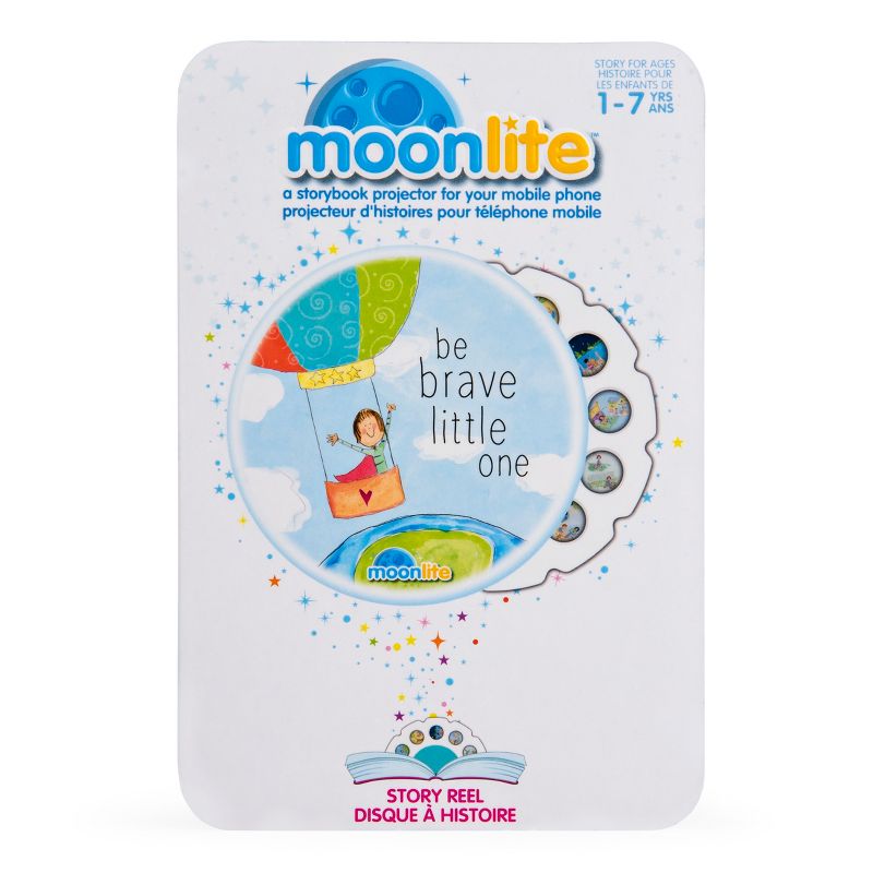 Moonlite - Be Brave Little One Story Reel for Moonlite Storybook Projector, for Ages 1 and Up