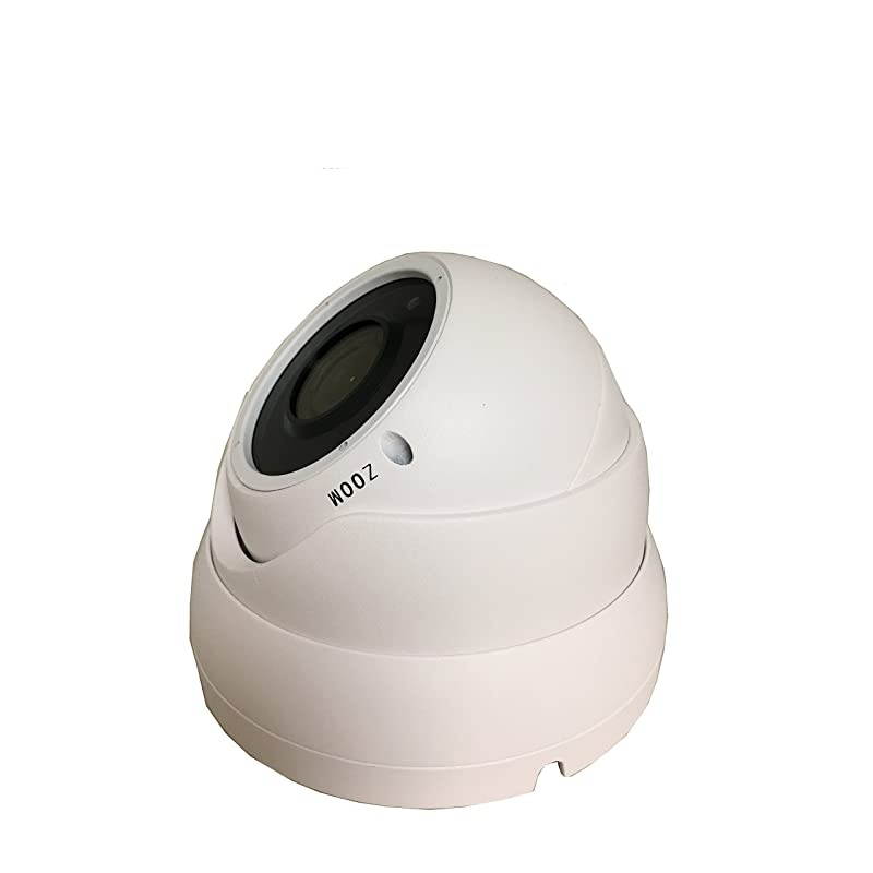 1080P True FullHD Security Dome Camera 2812mm Variable Focus Lens 24Megapixel STARVIS Image Sensor IR inOutdoor WDR OSD Works w 1080P TVI 1080P AHD 1080P CVI amp Standard Recorder only