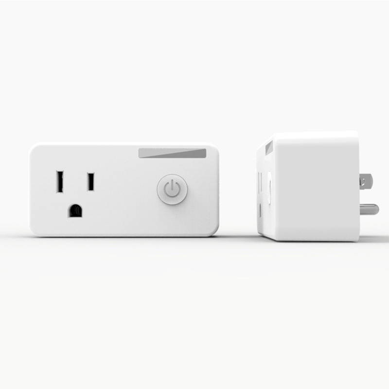 Smart Plug, 10A WiFi 2.4GHz APP Remote Control Timing Smart Socket Works with Alexa & Google Home, AC 110-250V