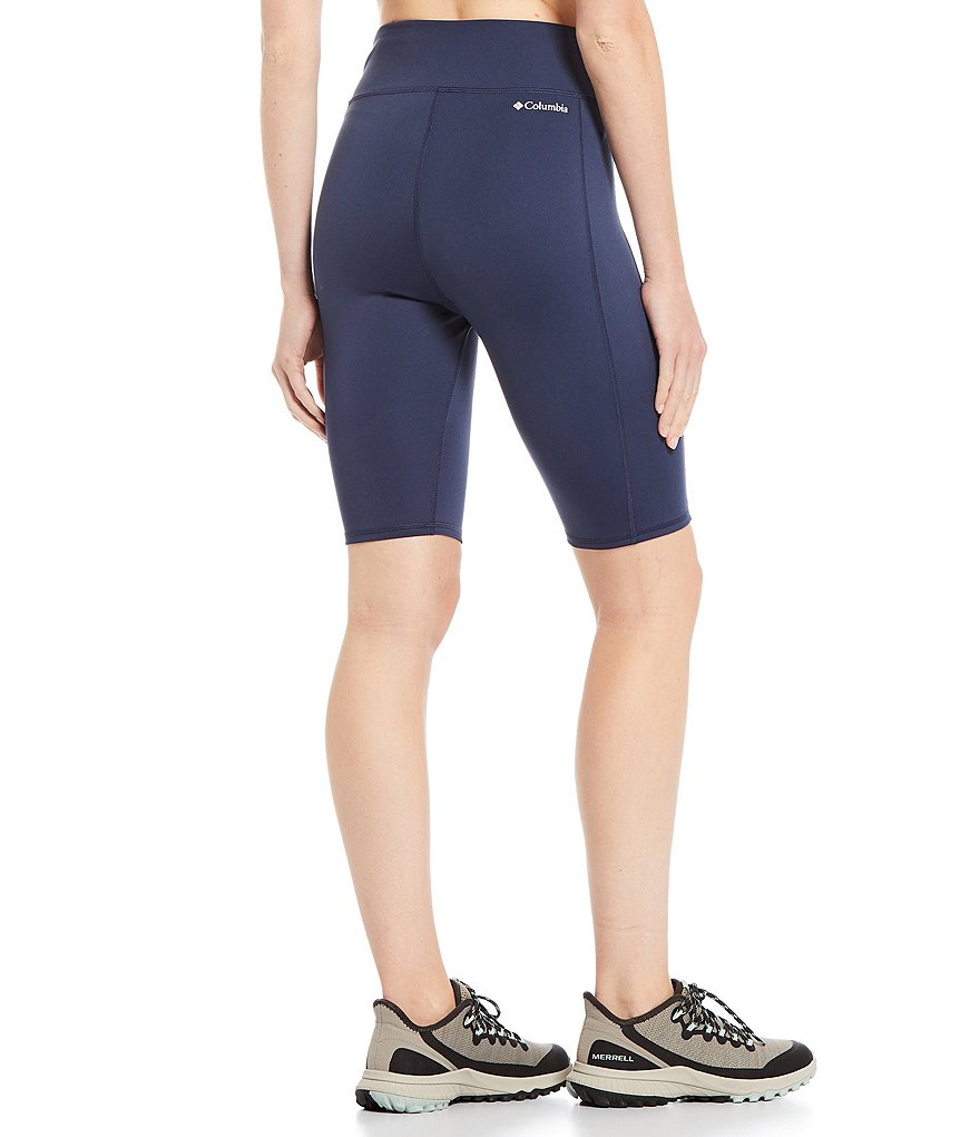 Columbia River High Rise 10#double; Half Tight Biker Shorts