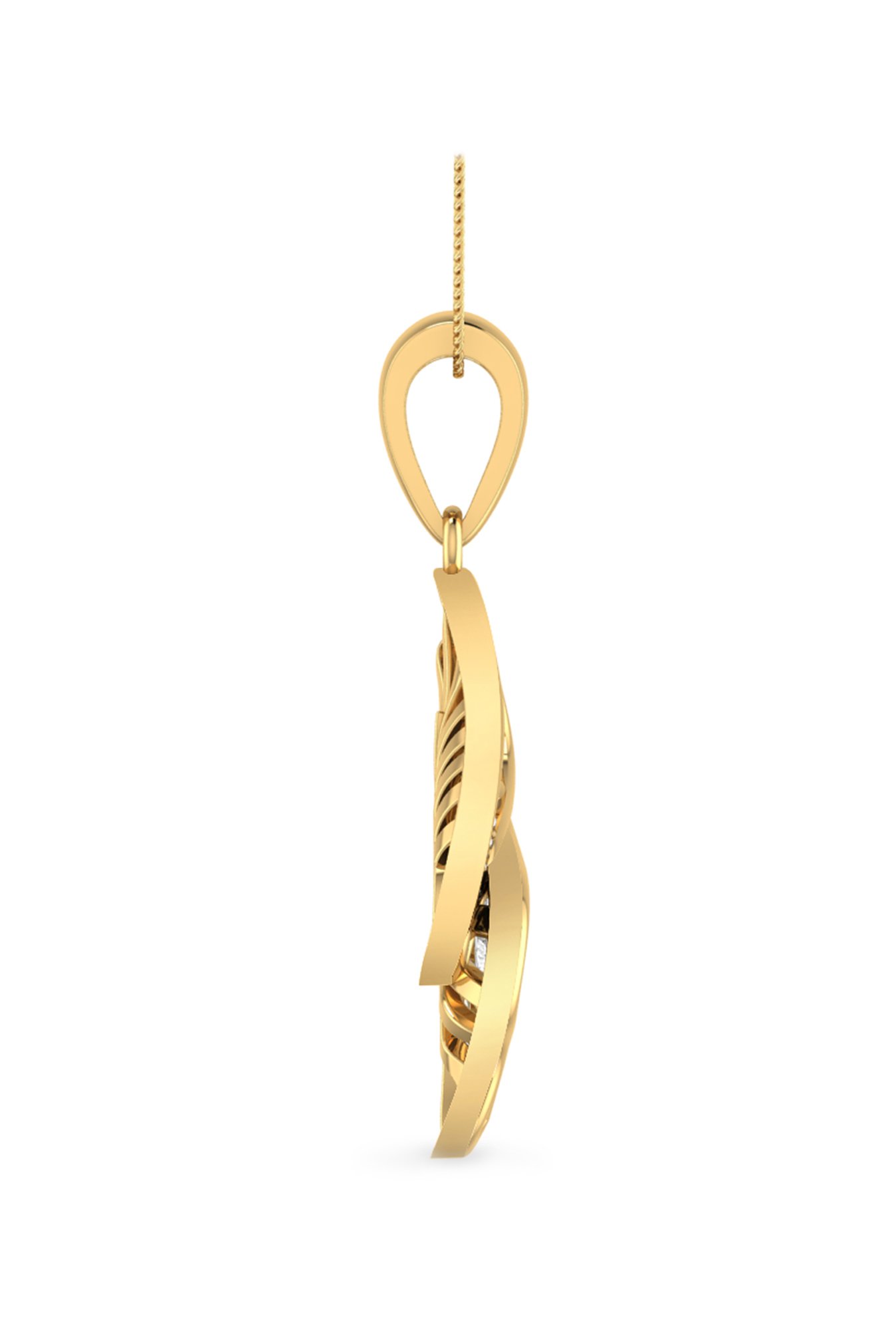PC Jeweller Cuyler 22 kt Gold Pendant without Chain