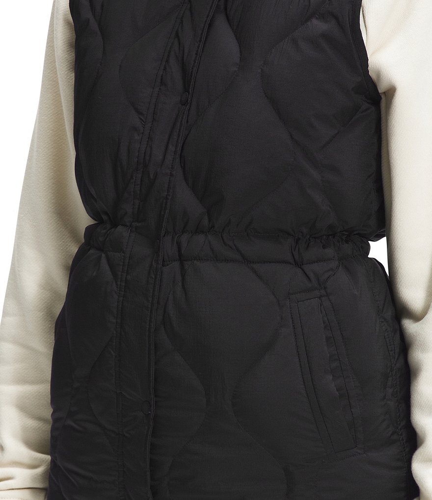 The North Face Westcliffe Stand Collar Sleeveless Heat-Seeking Quilted Down Water-Resistant Vest
