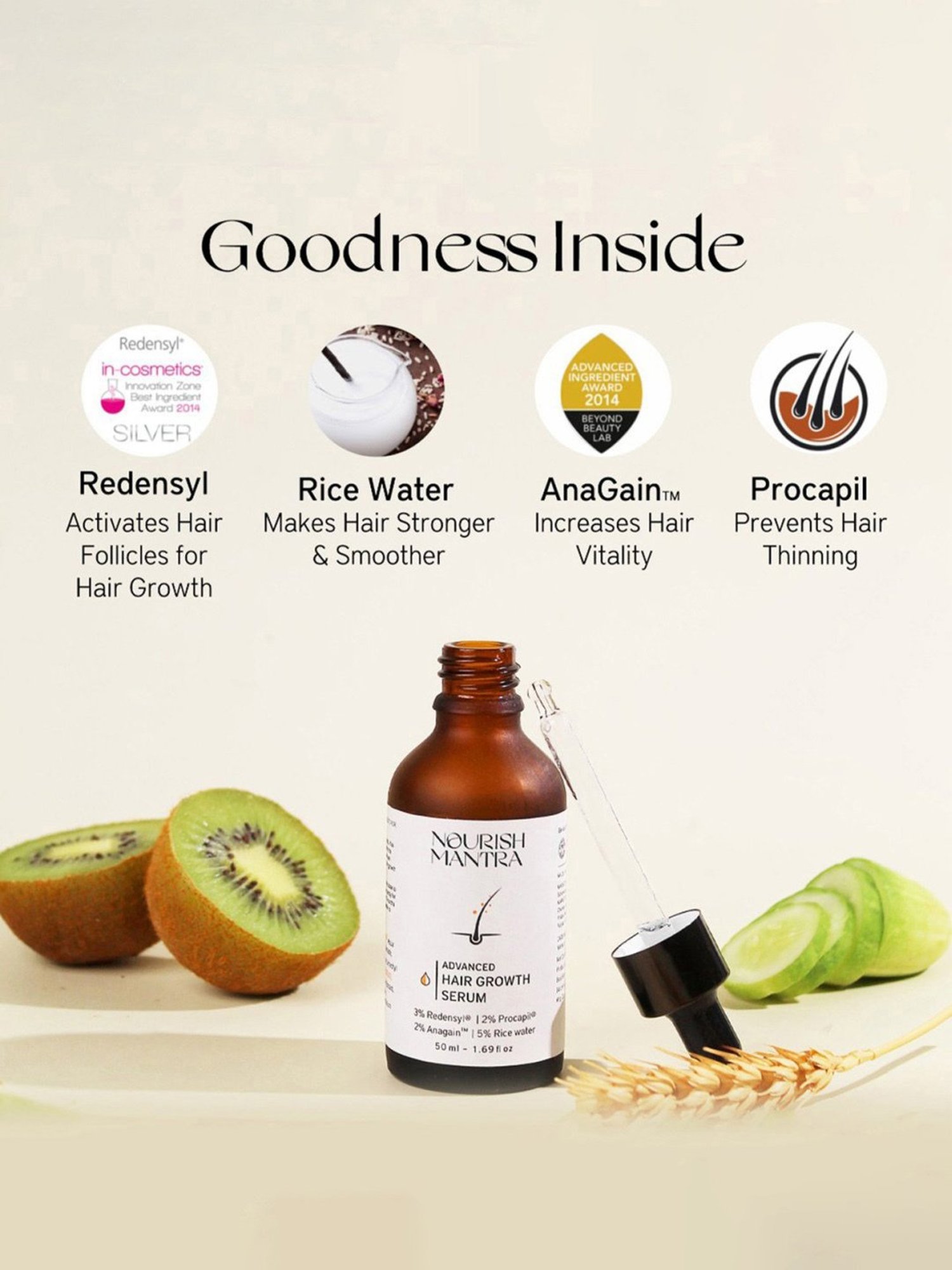 Nourish Mantra Advanced Hair Growth Serum - 50 ml