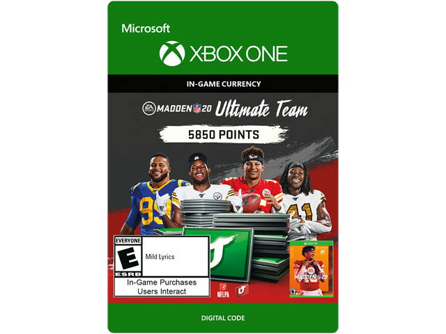 Madden NFL 20: MUT 2200 Madden Points Pack Xbox One [Digital Code]