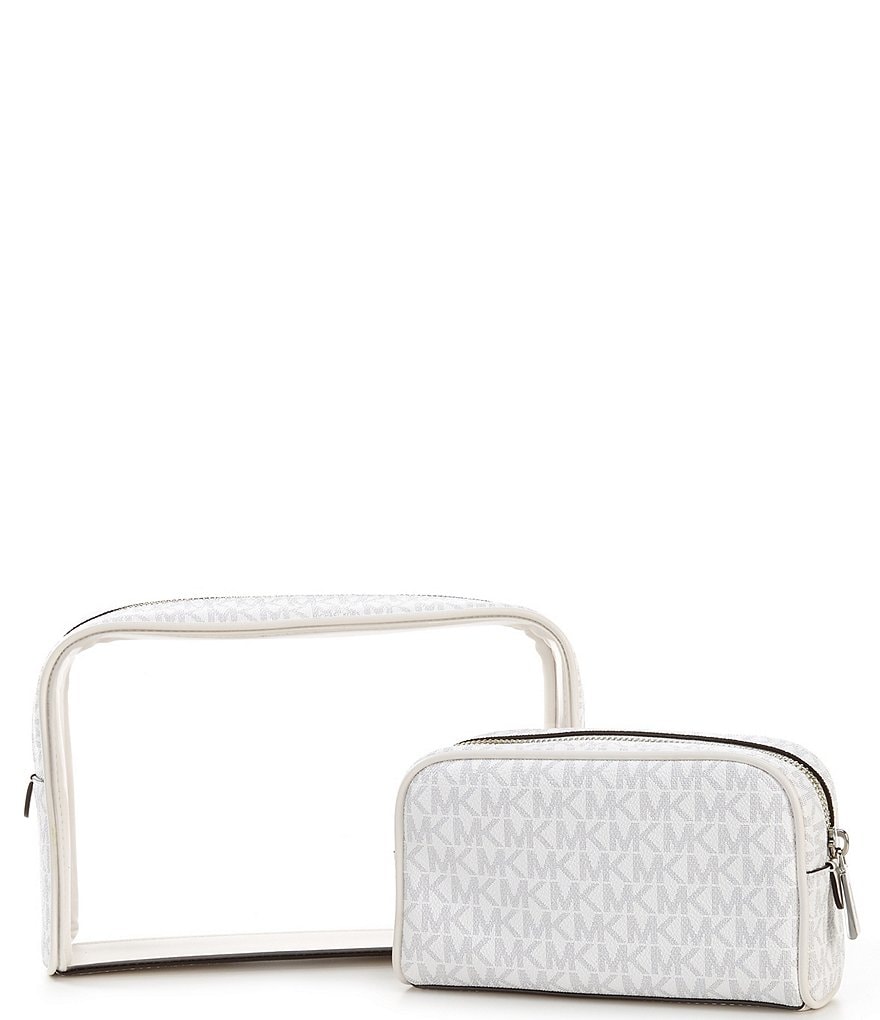 Michael Kors Jet Set Charm Signature Large 2in1 Travel Zip Pouch